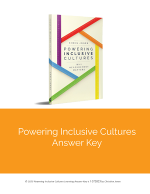 Powering Inclusive Cultures Answer Key